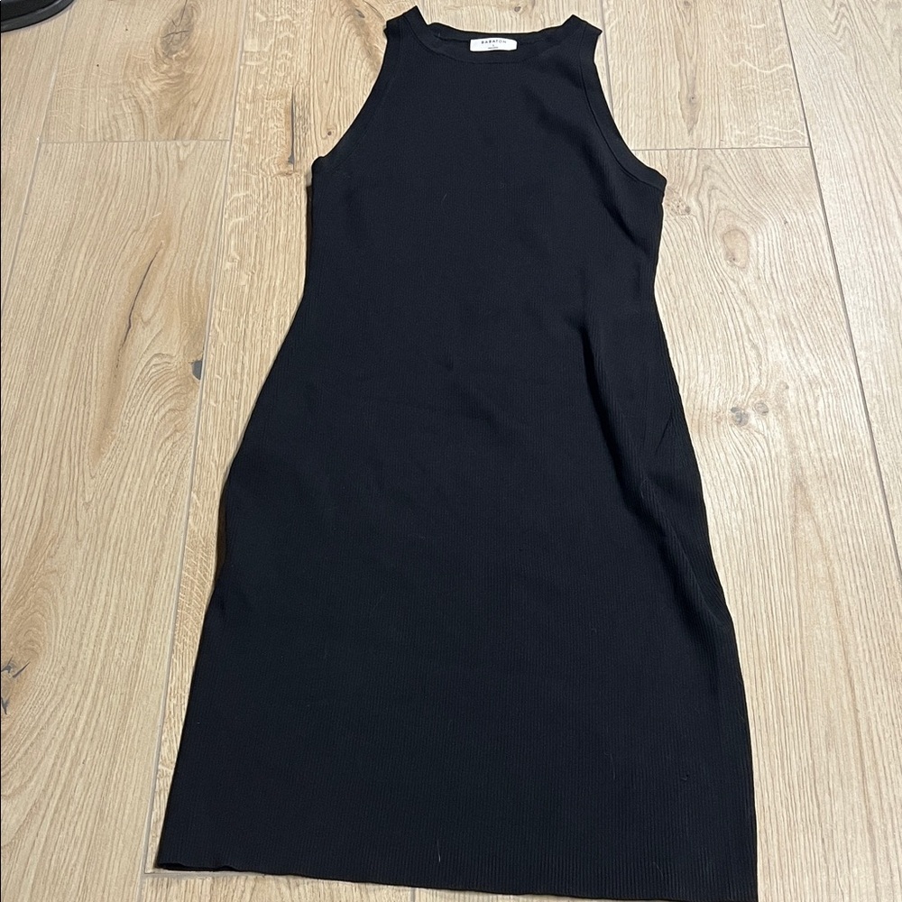 Aritzia Elegant‎ Black Midi Dress